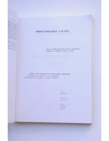 Profundidades a flote