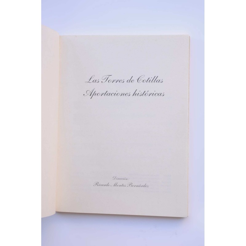 las Torres de Cotillas. Aportaciones históricas