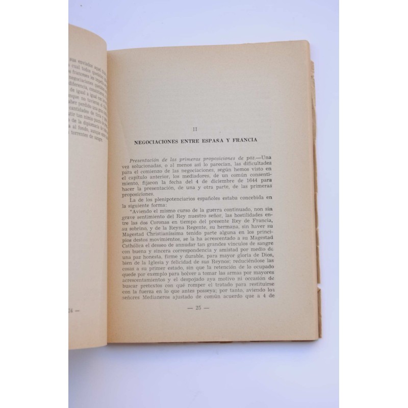 España y el tratado de Münster (1644-1648)