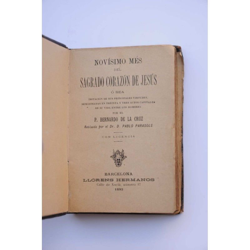 Novísimo mes del Sagrado Corazón de Jesús