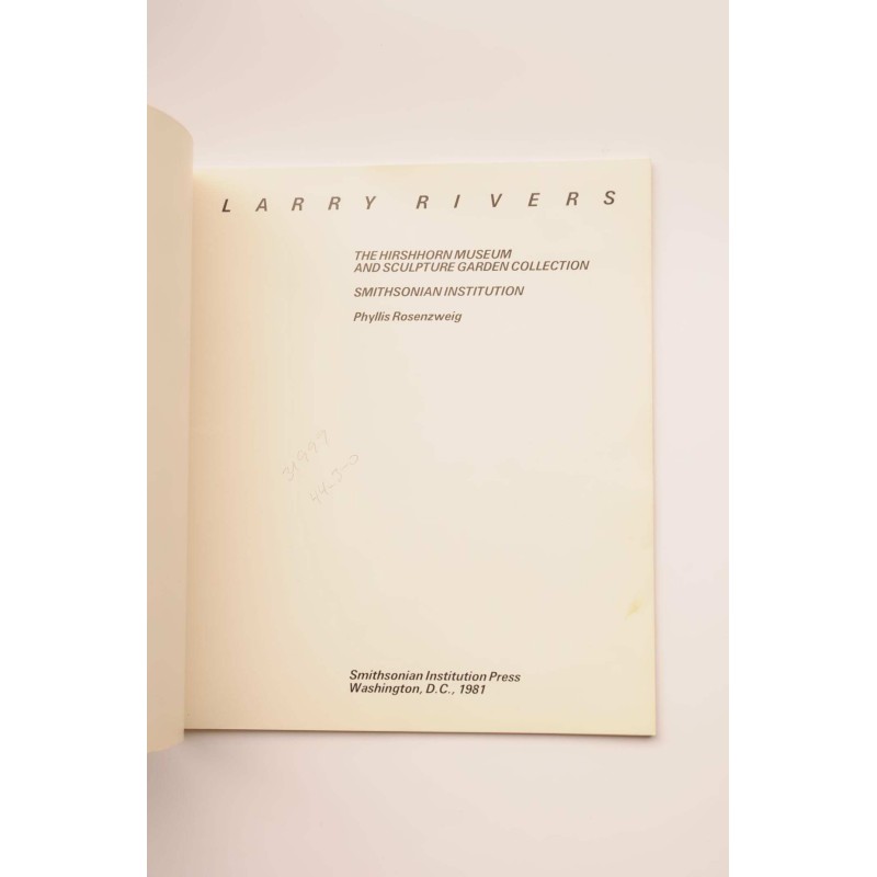 Larry Rivers. The hirshhorn Museum and...