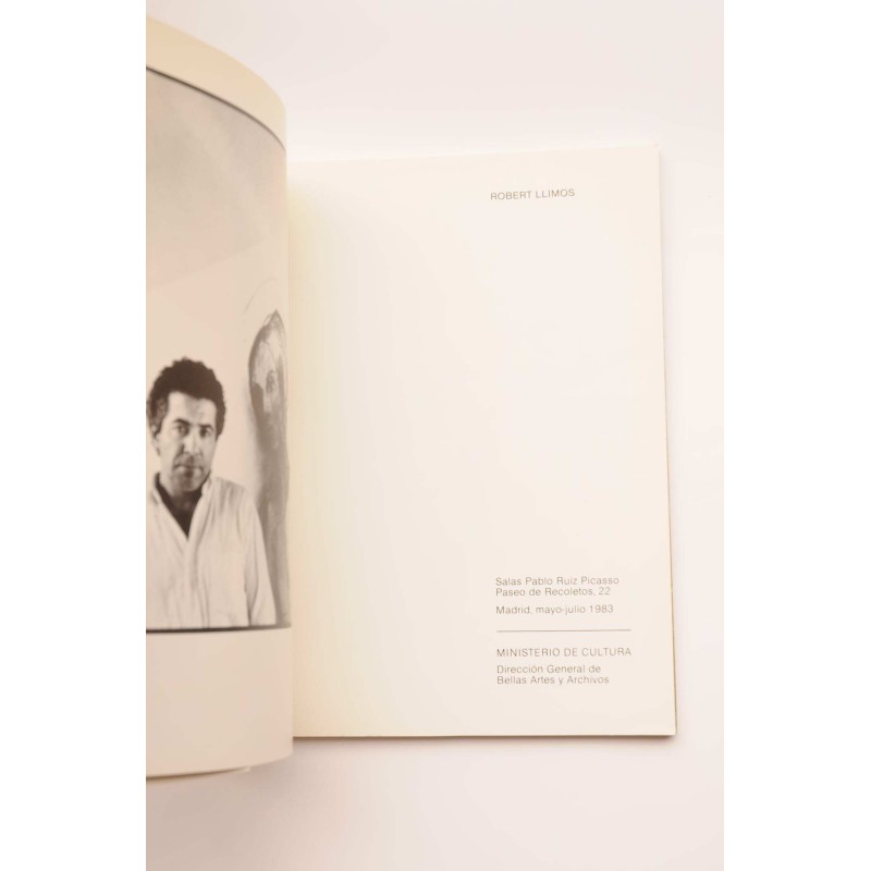 Robert Llimos, catálogo de exposiciones, 1983