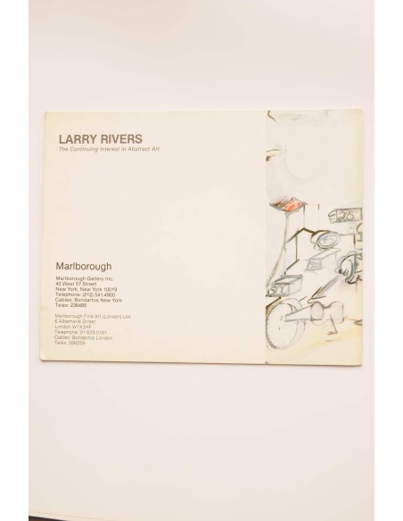 Larry Rivers. The Continuing interest in abstract Art : [catálogo de exposiciones]