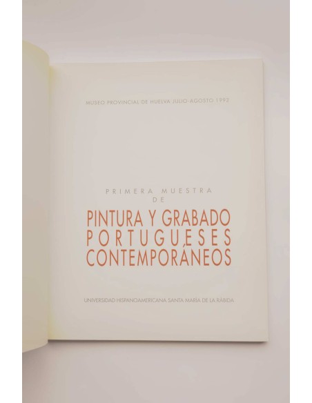 Primera muestra de pintura y grabado portugueses contemporáneos 