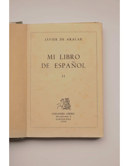 Mi libro de español. II