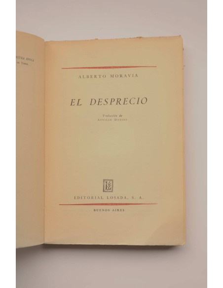 El desprecio 