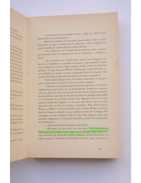 El mundo de Sofía : novela sobre la historia de la filosofía