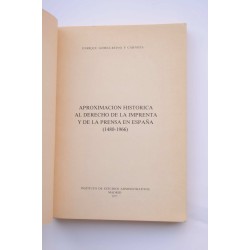 Aproximación histórica al derecho de la imprenta y de la... 2