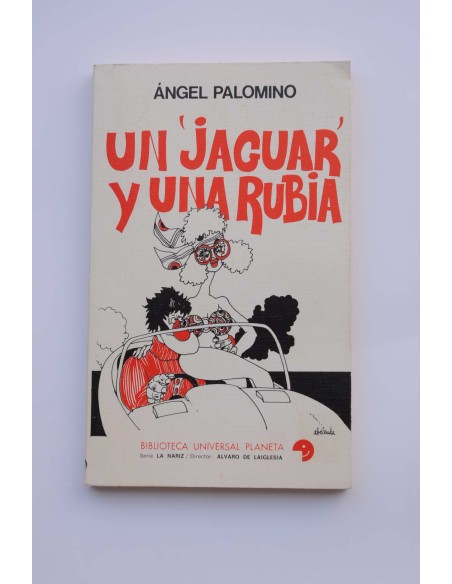 Un jaguar y una rubia