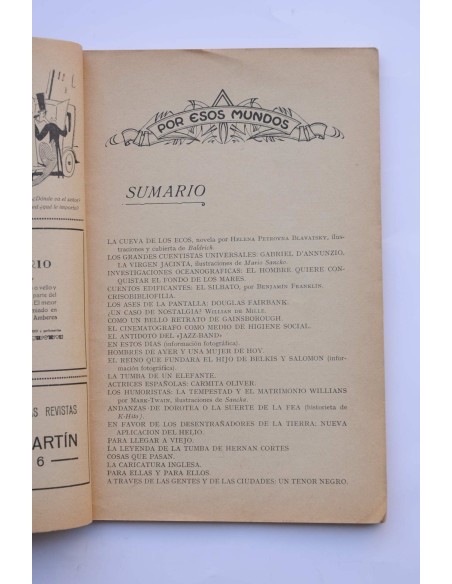 Por esos mundos : revista semanal - nº 5. Madrid, 1926