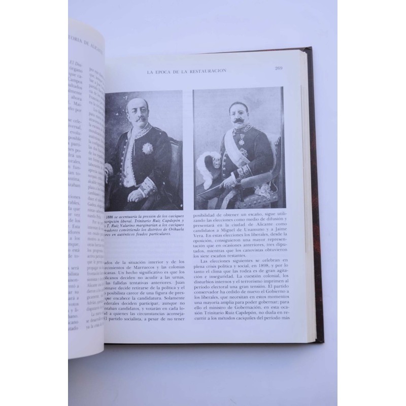 Historia de la provincia de Alicante. Vol. V....