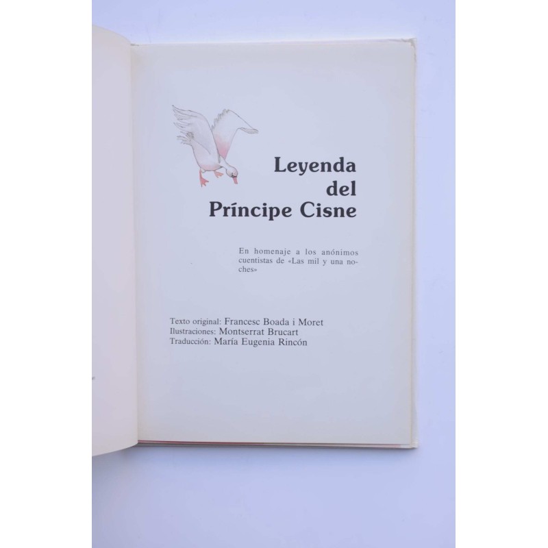 Leyenda del príncipe Cisne