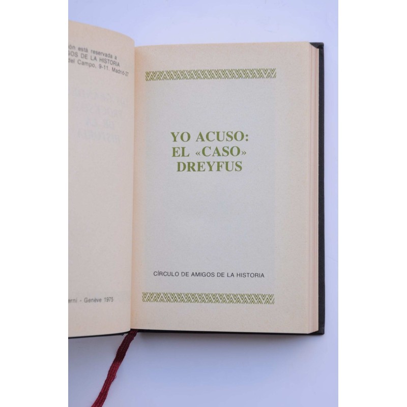 Yo acuso: El caso Dreyfus