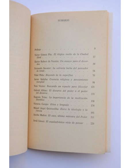 Conversaciones con la joven filosofía española 