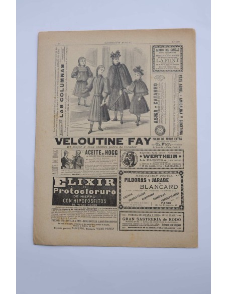 Ilustración Musical Hispano-Americana, nº 122, Año VI, 15 febrero 1893