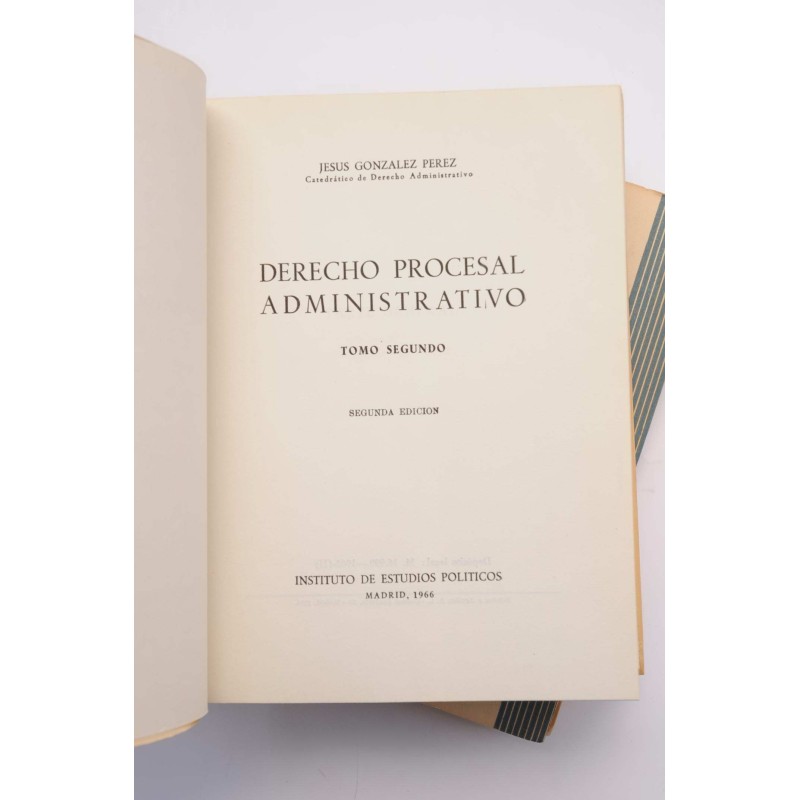 Derecho procesal administrativo