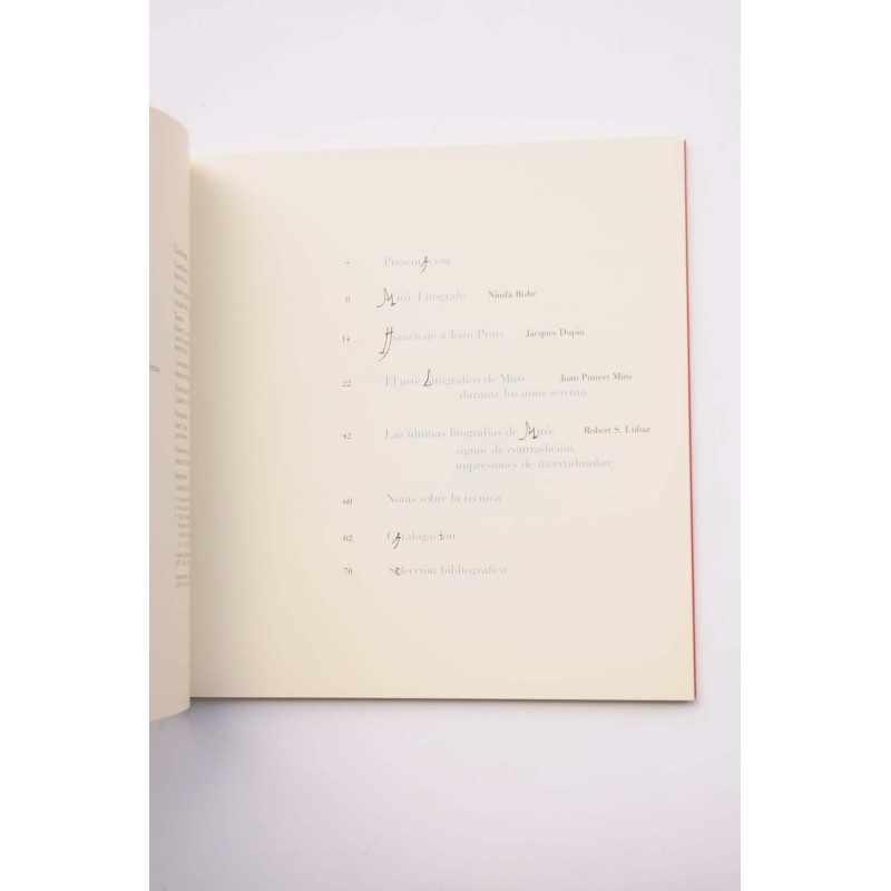 Joan Miró litógrafo