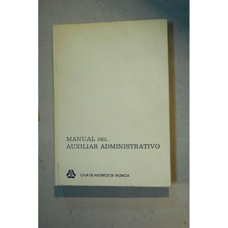 Manual del auxiliar administrativo