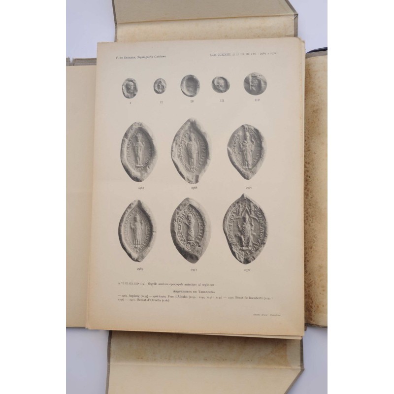 Sigillografía catalana : inventari, descaripció...