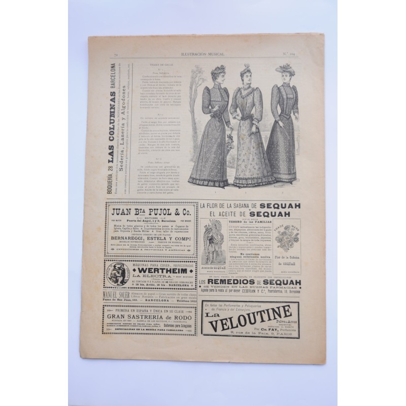 Ilustración Musical Hispano-Americana. Nº 104,...