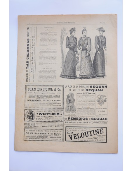 Ilustración Musical Hispano-Americana. Nº 104, Año V, 15 mayo 1892