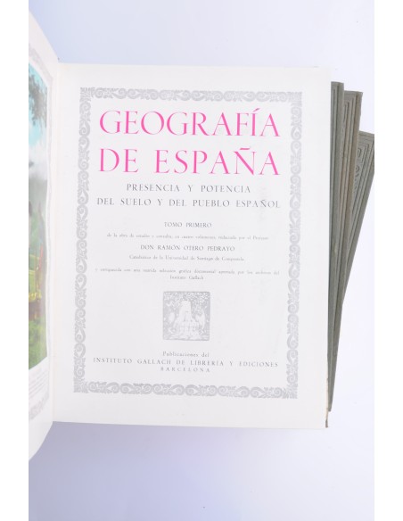 Geografía de España. Presencia y potencia del suelo y del pueblo español