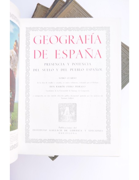 Geografía de España. Presencia y potencia del suelo y del pueblo español