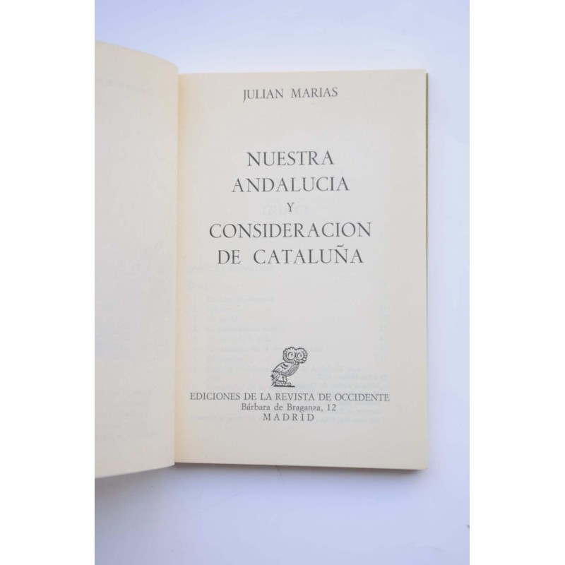 Nuestra Andalucía y Consideraciones de Cataluña