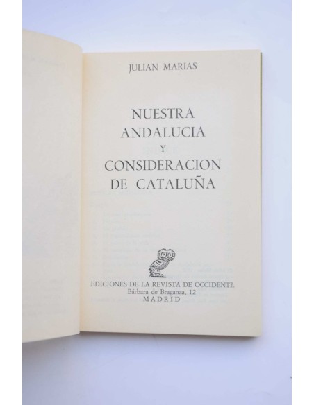 Nuestra Andalucía y Consideraciones de Cataluña
