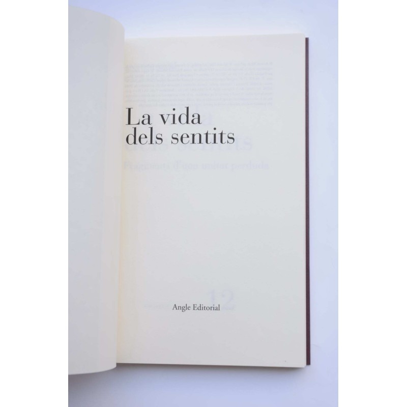 La vida dels sentits