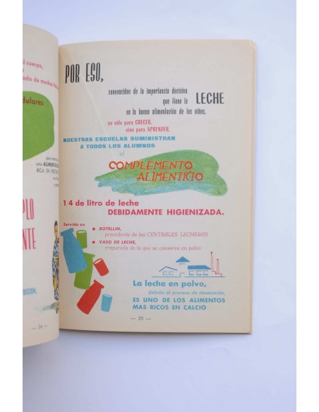 La leche. Complemento alimenticio