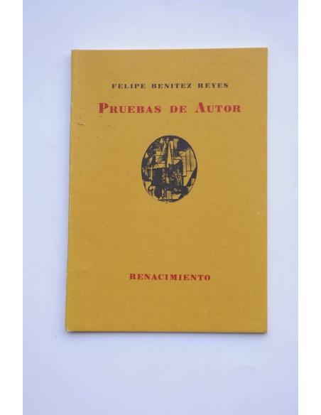 Pruebas de autor. Poemas 1980-1985