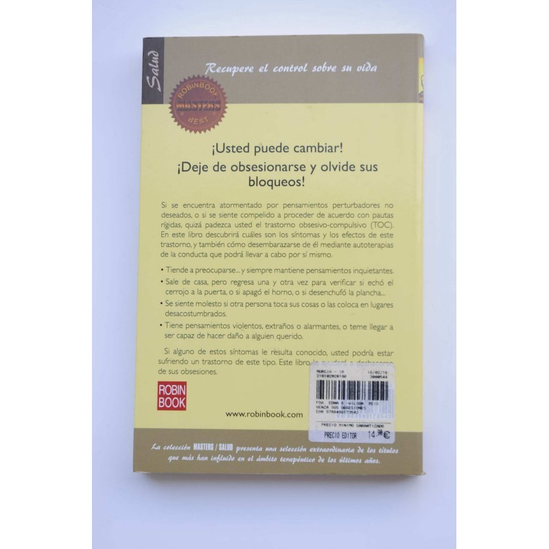 Venza sus obsesiones