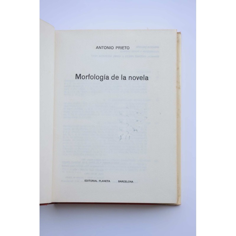Morfología de la novela