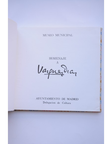 Homenaje A Vázquez Díaz