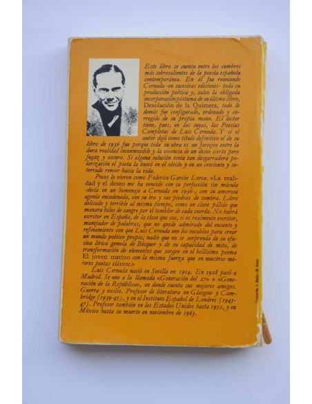 La realidad y el deseo, 1924 - 1962
