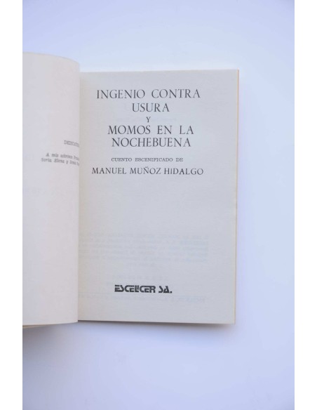 Ingenio contra usura y Momos en la Noche Buena