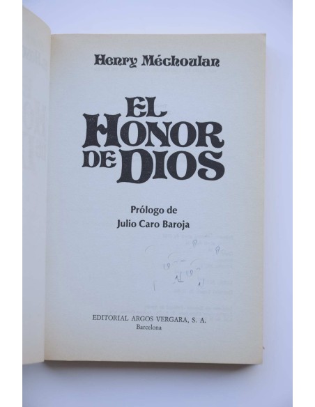 El honor de Dios