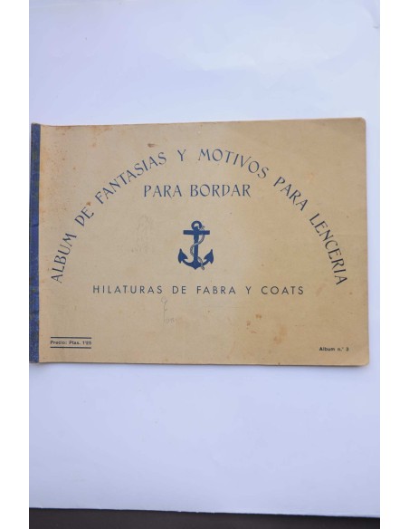 Album de fantasía y motivos de lencería para bordar, nº 3