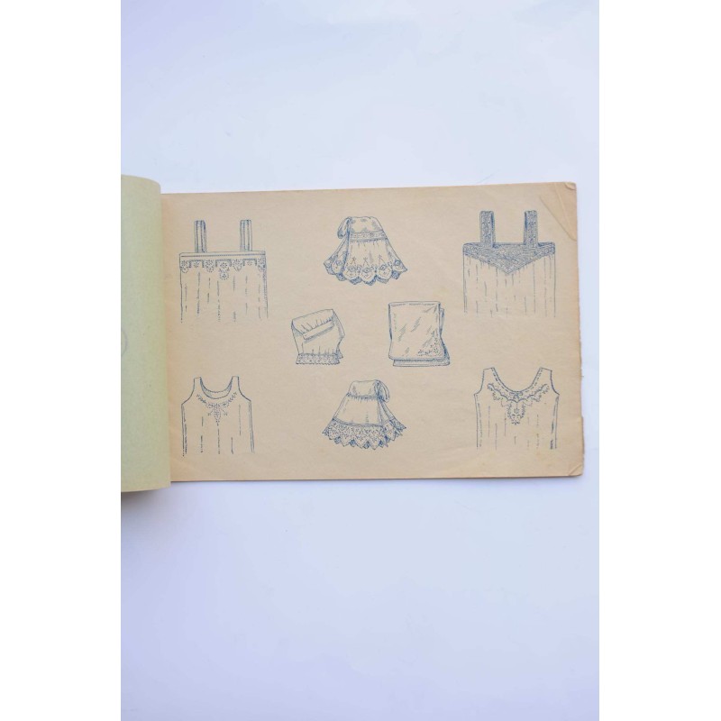 La canastilla de labores. Dibujos para camisas...