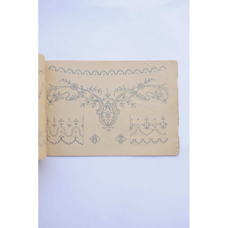 La canastilla de labores. Dibujos para camisas...
