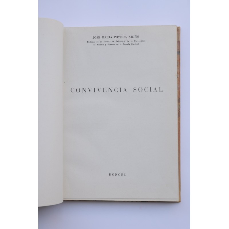 Convivencia social