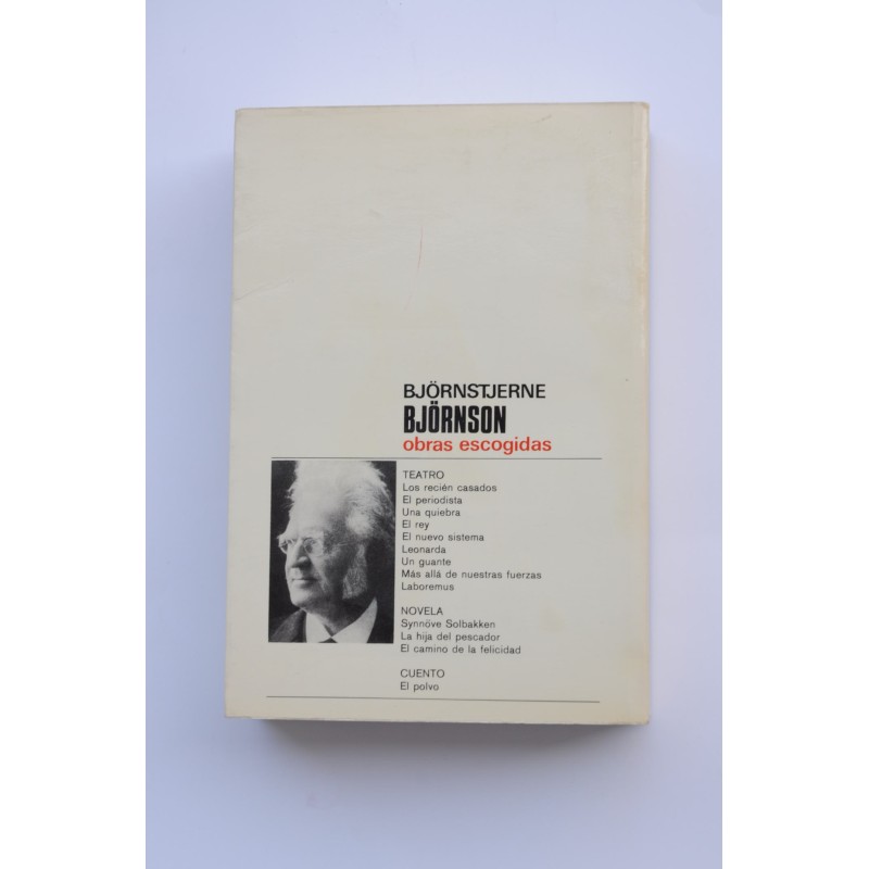 Björnstjerne Björnson. Obras escogidas