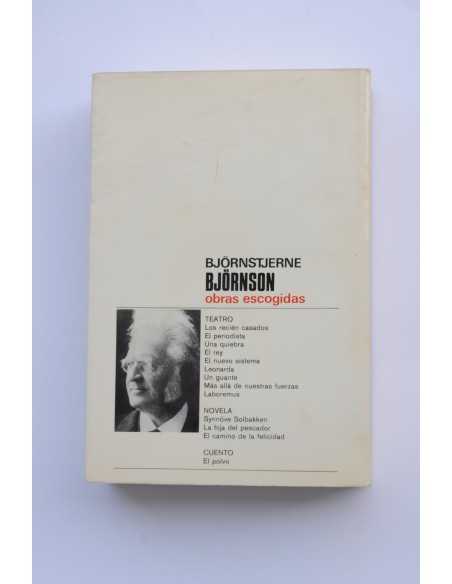 Björnstjerne Björnson. Obras escogidas