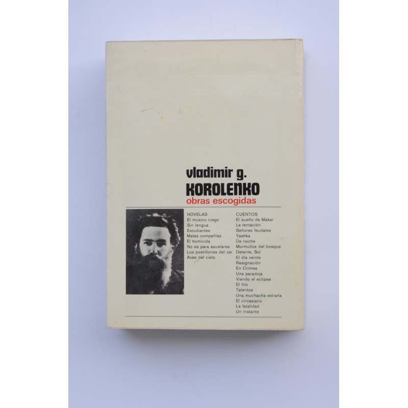 Vladimir Galaktionovich Korolenko. Obras escogidas