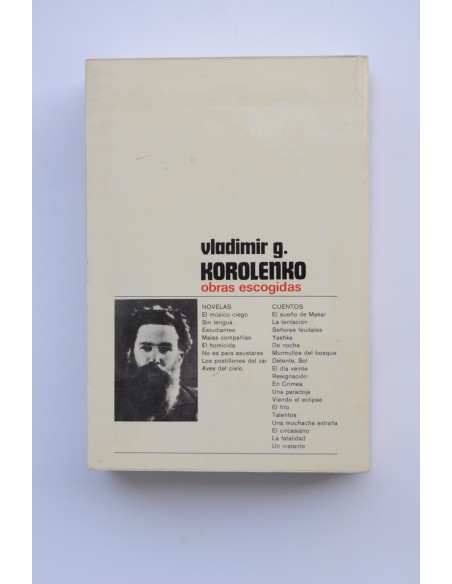Vladimir Galaktionovich Korolenko. Obras escogidas