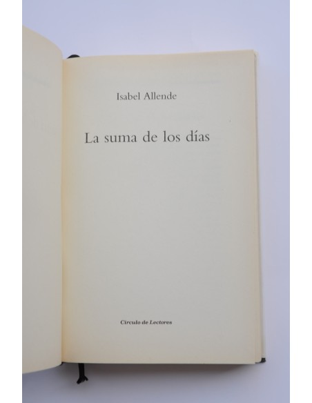 La suma de los días