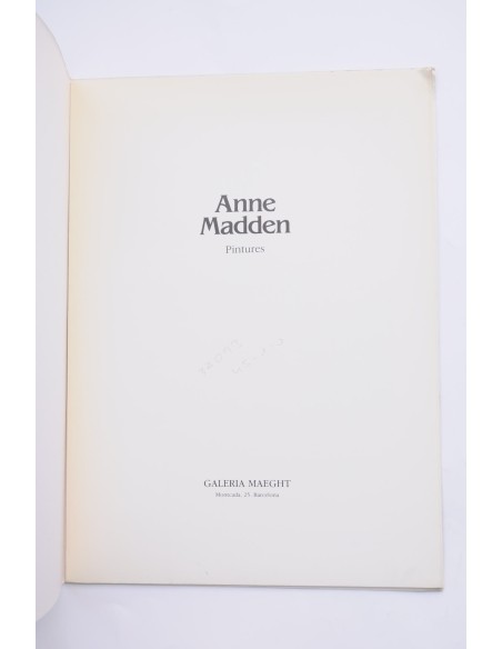 Anne Madden. Pintures