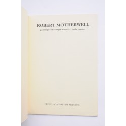 Robert Mortherwell : paintings and collages from 1941 to... 2