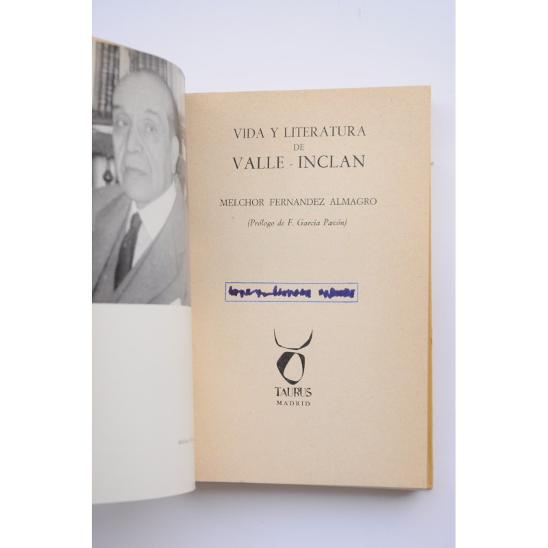 Vida y literatura de Valle-Inclán